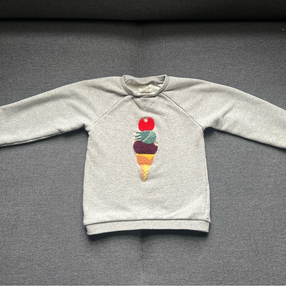 Arsène et les pipelettes French brand 100% Organic Sweatshirt 5T